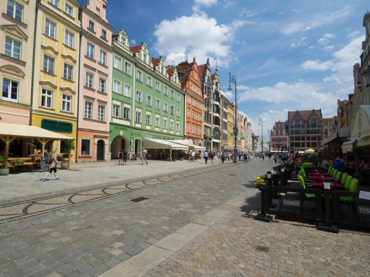 Majestic Residence -150M2 With Iconic Market Square View As Home Apartamenty R506 Wrocław Eksteriør bilde